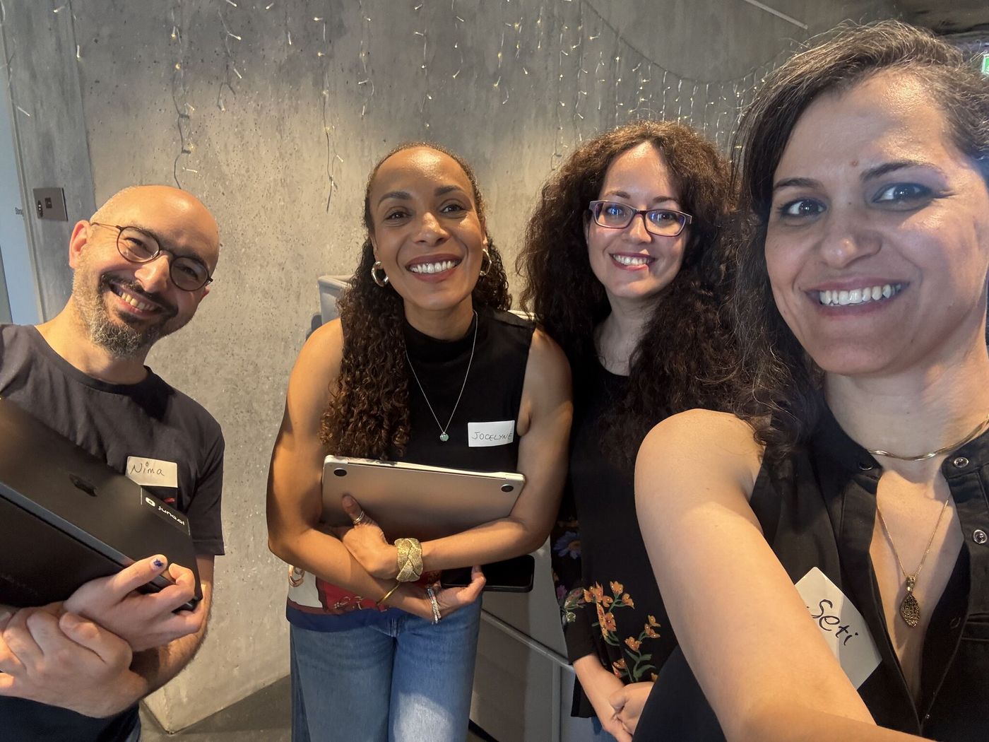 The WonderLead community at a live event